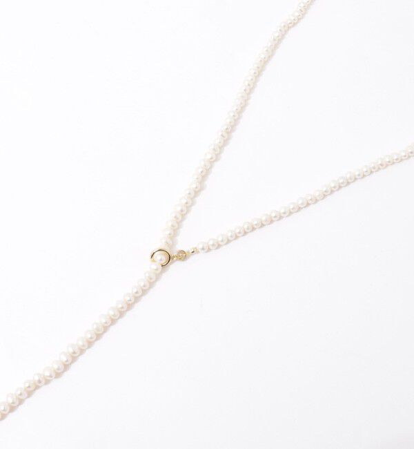 grace grace「淡水パールロングネックレス」|ネックレス|