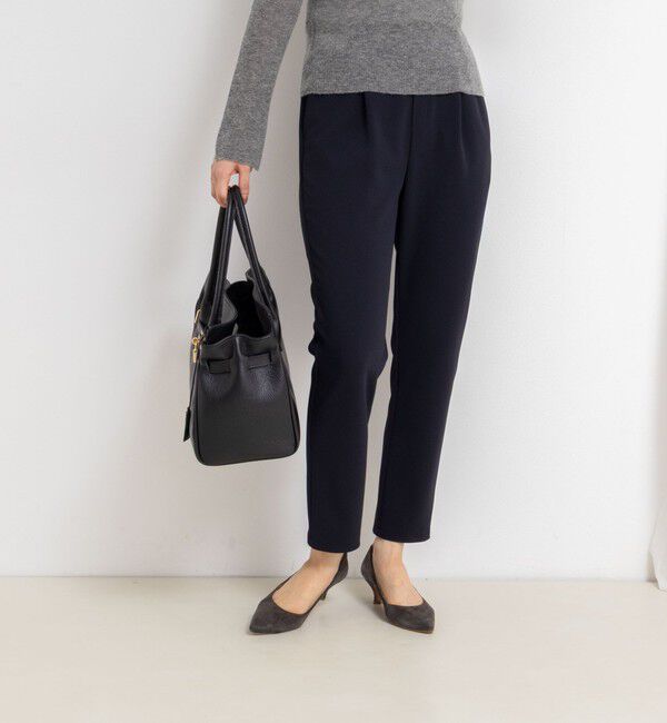 NOLLEY'S sophi「《セットアップ対応》ウォッシャブルカットジョーゼットテーパードパンツ」|その他|