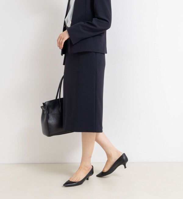 NOLLEY'S sophi「《セットアップ対応》ウォッシャブルカットジョーゼットタイトスカート」|タイト|