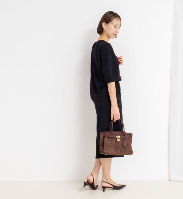 NOLLEY'S sophi「《セットアップ対応》ウォッシャブルカットジョーゼットタイトスカート」|タイト|