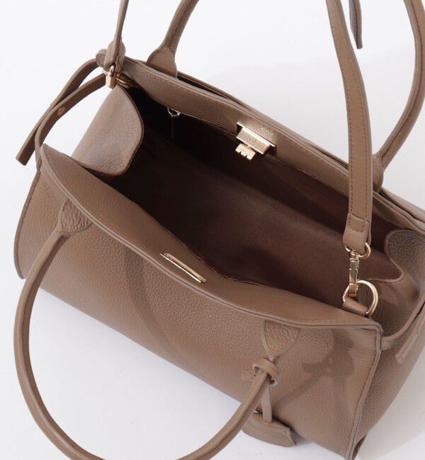 NOLLEY'S sophi「ひねり金具付きサイドクロストートバッグ」|ショルダー・メッセンジャー|