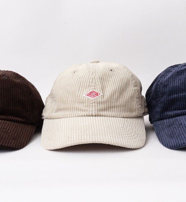NOLLEY'S goodman「【DANTON/ダントン】8W CORDUROY 6PANEL CAP DT-H0227 CDU 25AW」|キャップ・キャスケット|
