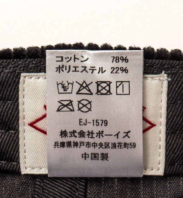 NOLLEY'S goodman「【DANTON/ダントン】8W CORDUROY 6PANEL CAP DT-H0227 CDU 25AW」|キャップ・キャスケット|