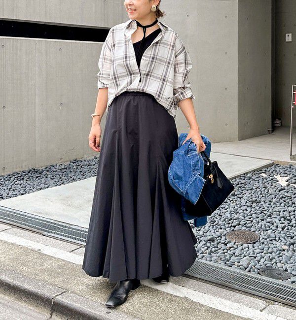 NOLLEY'S「ウォッシャブルリボン付きチェックシャツ」|シャツ・ブラウス|