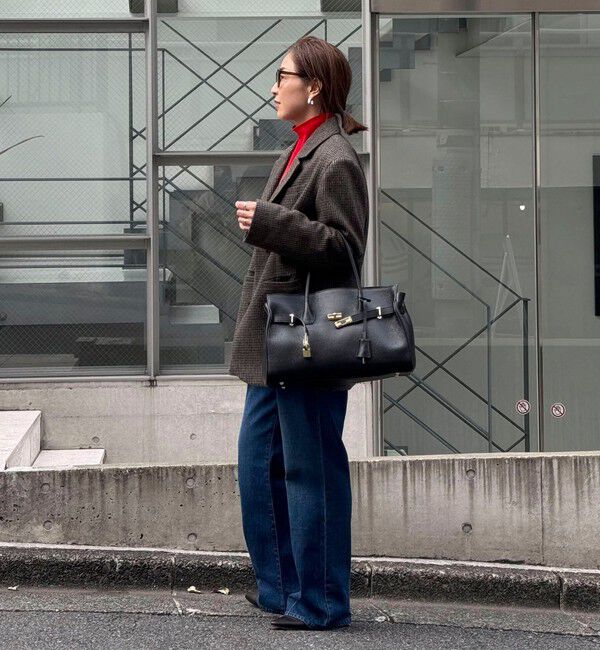 NOLLEY'S sophi「ひねりベルトレザートートバッグ」|トートバッグ|