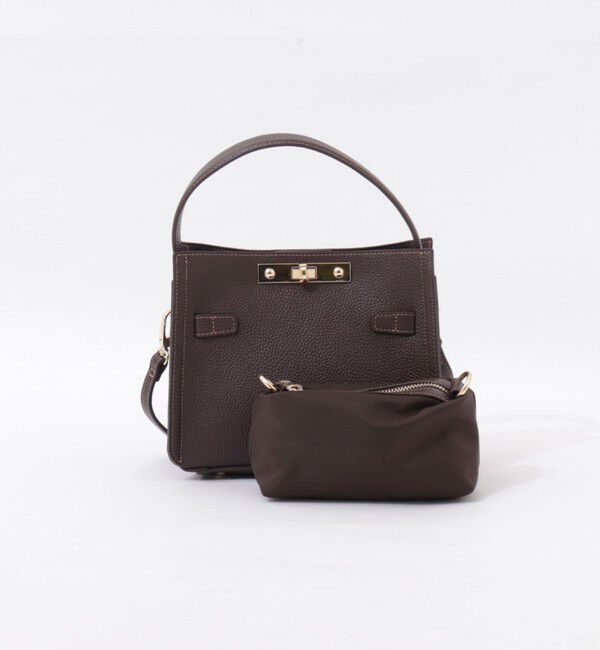 NOLLEY'S「HINERI  Sバッグ」|ショルダー・メッセンジャー|ダークブラウン