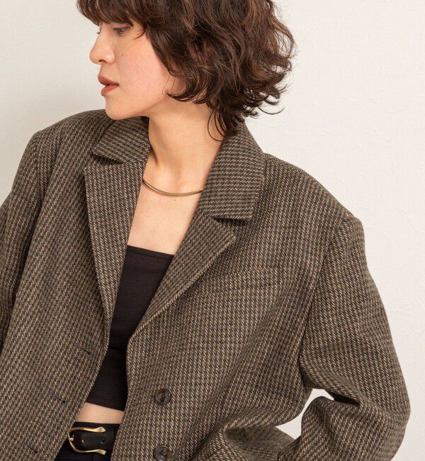 MAQWEL「【MAQWEL/マクウェル】オーバージャケット」|テーラードジャケット|