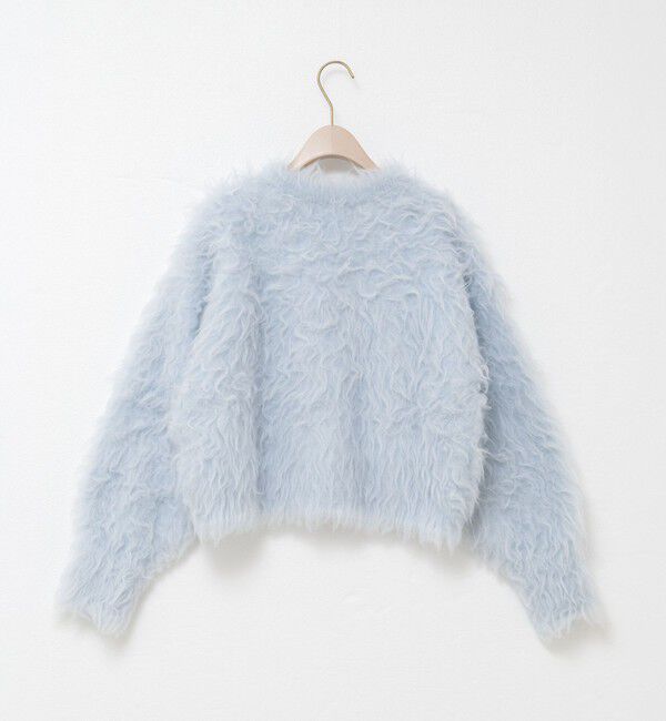 NOLLEY'S sophi「《手洗い可能》カール起毛ショートカーディガン」|カーディガン|