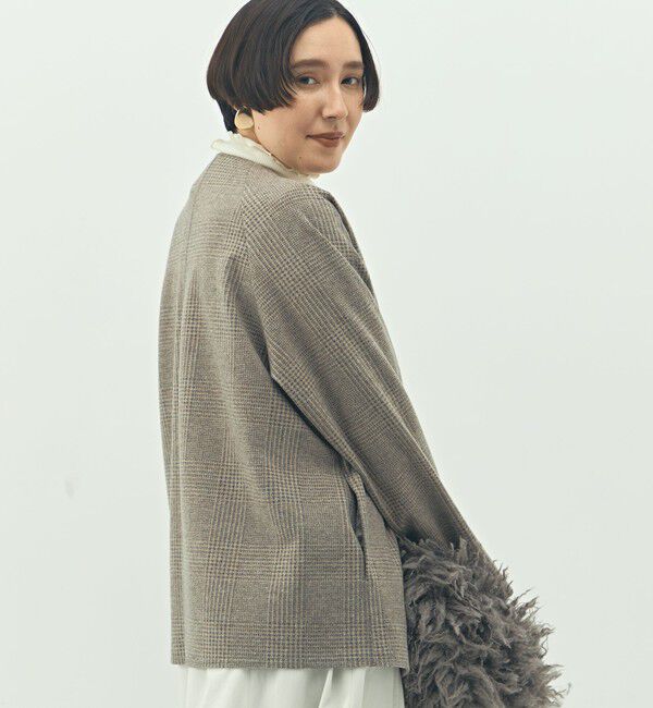 NOLLEY'S「ウォッシャブルストレッチジャージハオリ」|ブルゾン・スタジャン|