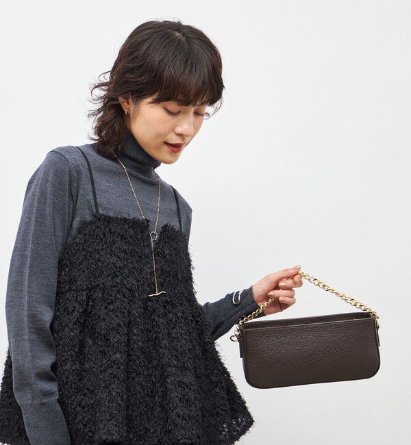 NOLLEY'S sophi「《セットアップ対応》ウォッシャブルフェザーチュールキャミブラウス」|キャミソール|