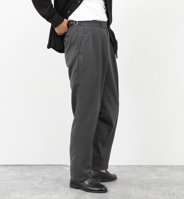 NOLLEY'S goodman「SOLOTEX ストレッチサキソニー NSN2タックスラックス 25AW」|スラックス|