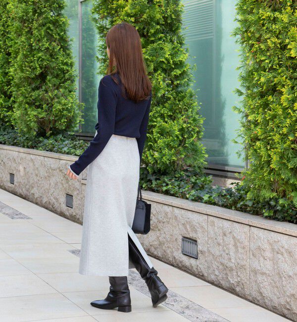 NOLLEY'S「【一部WEB限定カラー＆サイズ】ウォッシャブルＷジャージタイトスカート」|タイト|