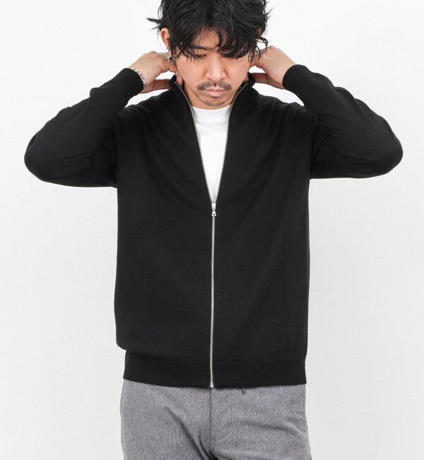 NOLLEY'S goodman「【ACTIVE SECT】《限定展開》デオドラント加工 スタンドジップカーディガン 25AW」|ニット・セーター|