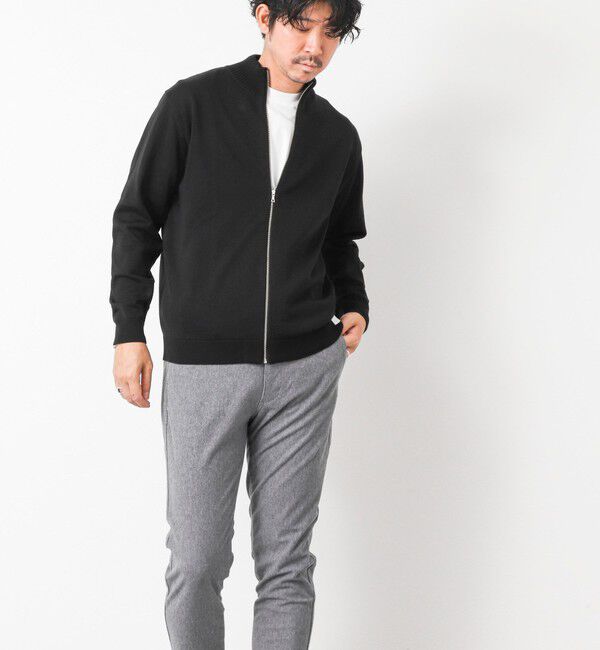 NOLLEY'S goodman「【ACTIVE SECT】《限定展開》デオドラント加工 スタンドジップカーディガン 25AW」|ニット・セーター|