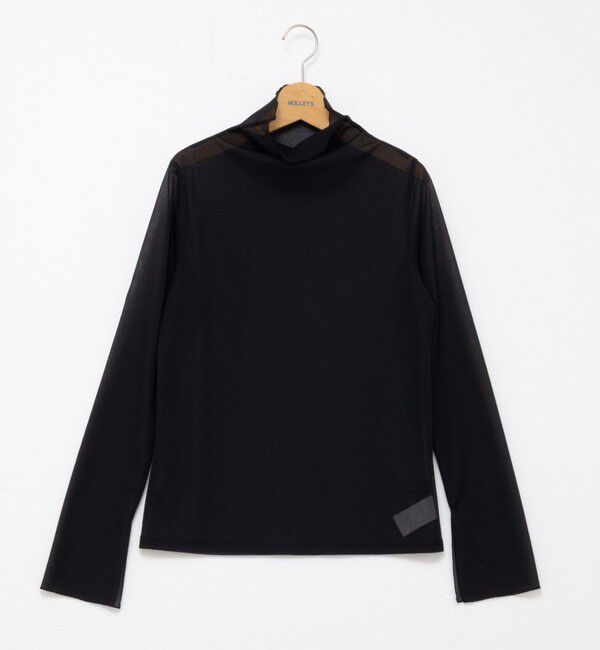 NOLLEY'S sophi「ウォッシャブルシアーオーガンジータートルネック」|Tシャツ・カットソー|