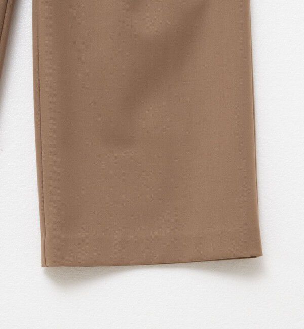 NOLLEY'S sophi「《セットアップ対応》ウォッシャブルウール混ツイルハイウエストワイドパンツ」|その他|