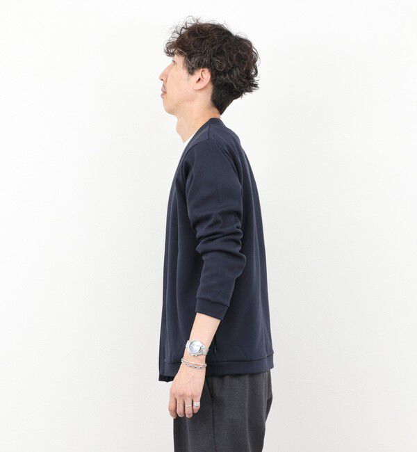 NOLLEY'S goodman「【ACTIVE SECT】《限定展開》接結ボタンレスカーディガン 25AW」|カーディガン|