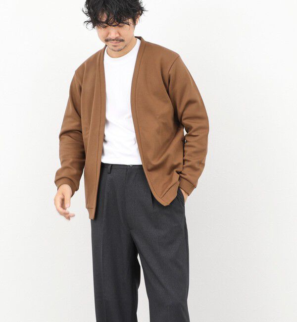 NOLLEY'S goodman「【ACTIVE SECT】《限定展開》接結ボタンレスカーディガン 25AW」|カーディガン|