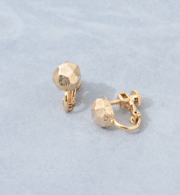 grace grace「【grace grace/グラスグラス】ロックビーンズイヤリング」|イヤリング|