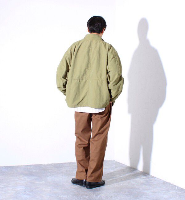 GLOSTER「【GLOSTER/グロスター】ミリタリーテイスト ショート丈モッズブルゾン 裏メッシュ」|ブルゾン・スタジャン|