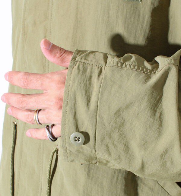 GLOSTER「【GLOSTER/グロスター】ミリタリーテイスト ショート丈モッズブルゾン 裏メッシュ」|ブルゾン・スタジャン|