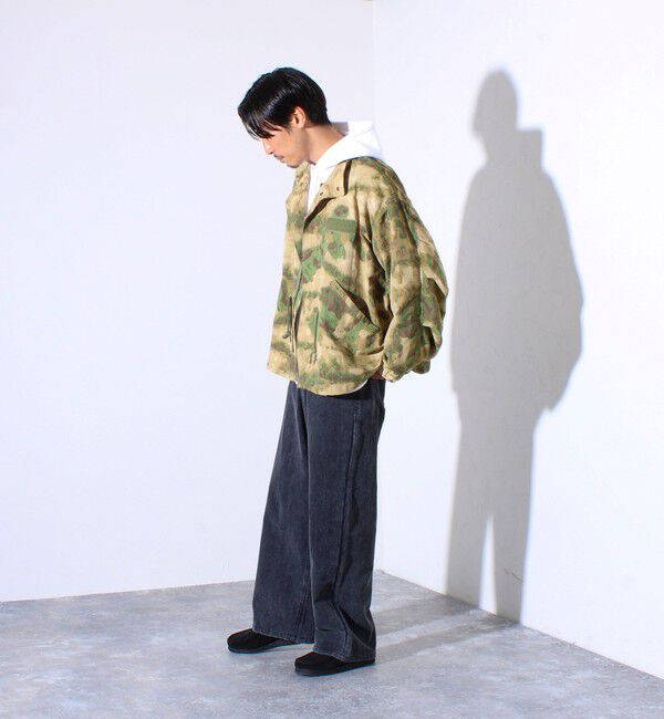 GLOSTER「【GLOSTER/グロスター】ミリタリーテイスト ショート丈モッズブルゾン 裏メッシュ」|ブルゾン・スタジャン|