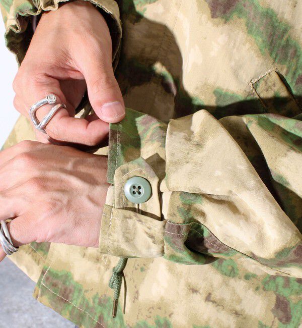 GLOSTER「【GLOSTER/グロスター】ミリタリーテイスト ショート丈モッズブルゾン 裏メッシュ」|ブルゾン・スタジャン|