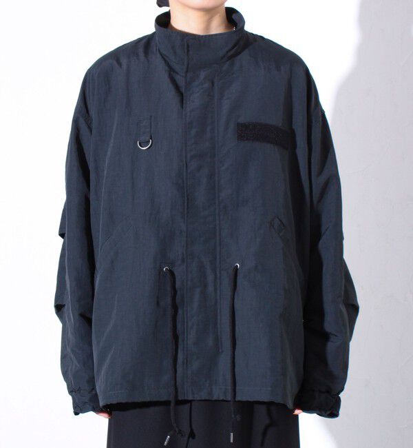 GLOSTER「【GLOSTER/グロスター】ミリタリーテイスト ショート丈モッズブルゾン 裏メッシュ」|ブルゾン・スタジャン|