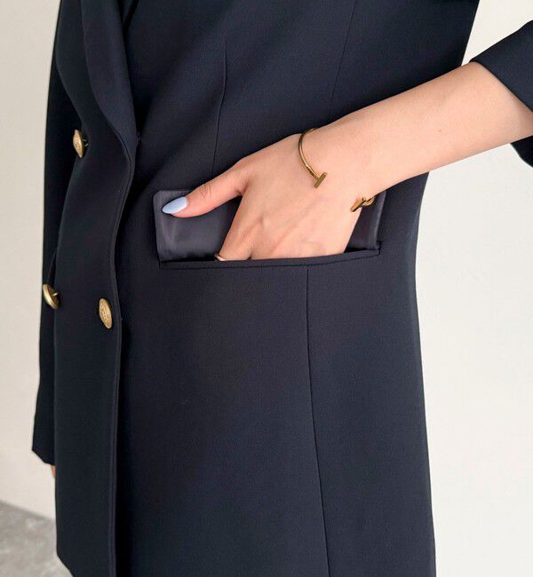 fredy emue「ダブルブレストジャケット」|テーラードジャケット|