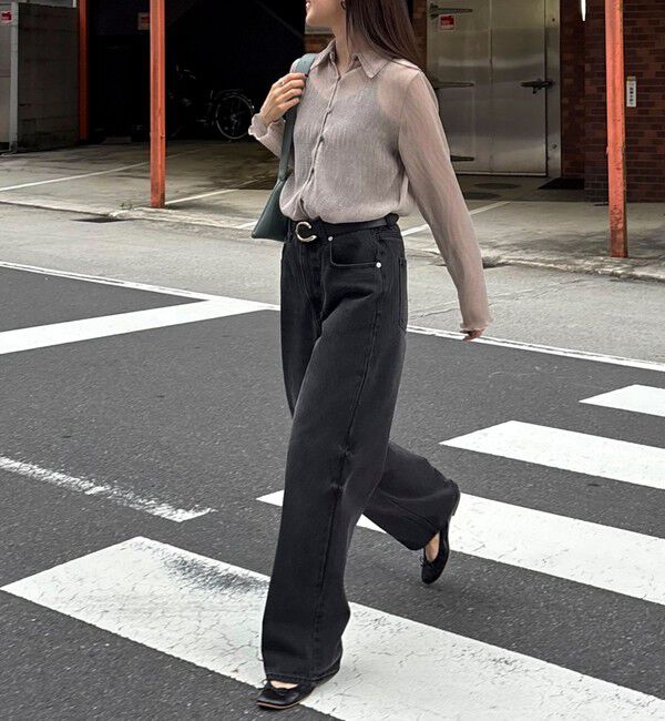 fredy emue「シアープリーツシャツ」|シャツ・ブラウス|