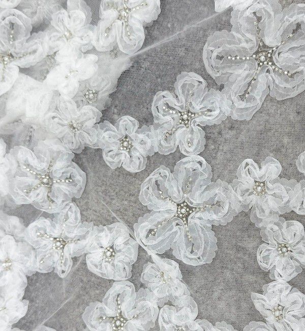 fredy emue「フラワーモチーフレイヤードスカート」|スカート|