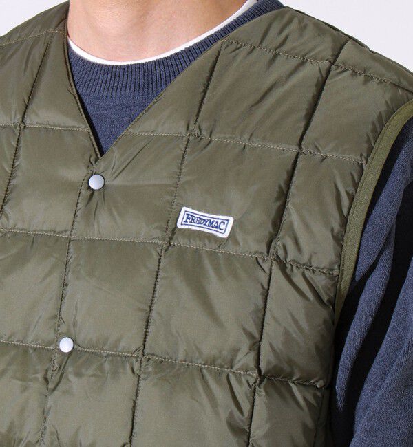 GLOSTER「【UNISEX/4サイズ/6色展開】FREDYMAC別注 TAION ベーシックインナーダウンベスト」|ダウンベスト・ベスト|