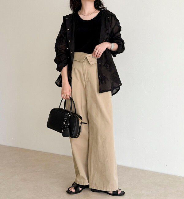 fredy emue「3D刺繍フードシャツ」|シャツ・ブラウス|