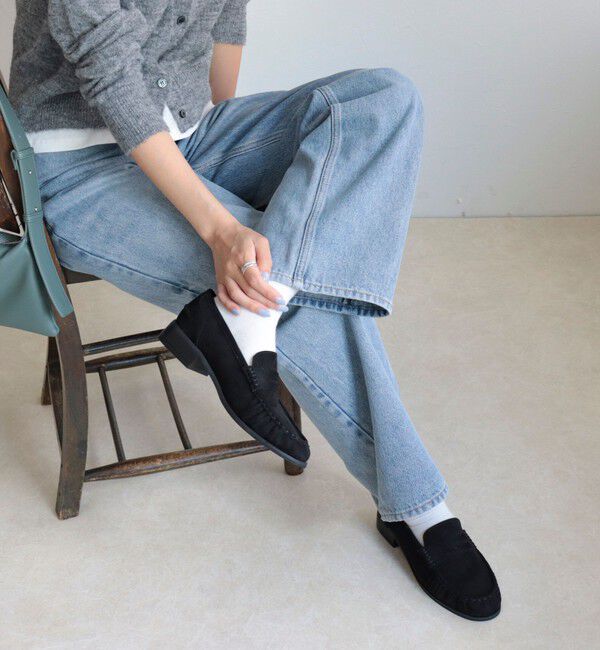 fredy emue「ポリスエードギャザーローファー」|その他|