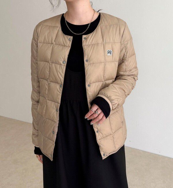 fredy emue「《別注》【TAION/タイオン】CREW NECK BUTTON DOWN JK ダウンジャケット」|ダウン|