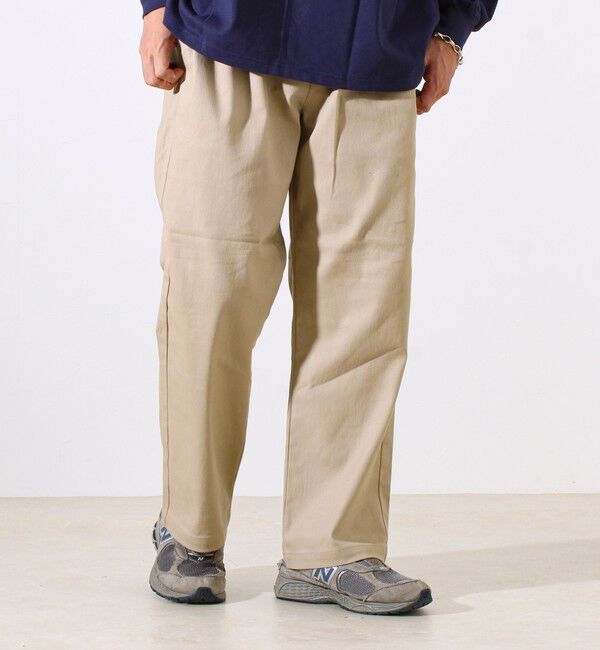 GLOSTER「【人気シリーズ/UNISEX/4サイズ/5色展開】GOODNESS イージーパンツ」|チノ|