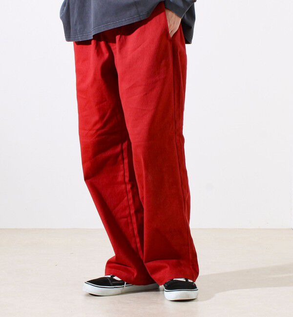 GLOSTER「【人気シリーズ/UNISEX/4サイズ/5色展開】GOODNESS イージーパンツ」|チノ|