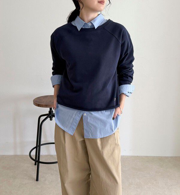 fredy emue「ミニ裏毛クロップドスウェットプルオーバー」|スウェット・ジャージ|