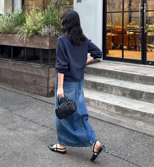 fredy emue「ミニ裏毛クロップドスウェットプルオーバー」|スウェット・ジャージ|