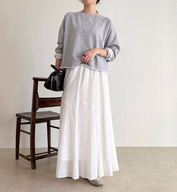 fredy emue「ミニ裏毛クロップドスウェットプルオーバー」|スウェット・ジャージ|