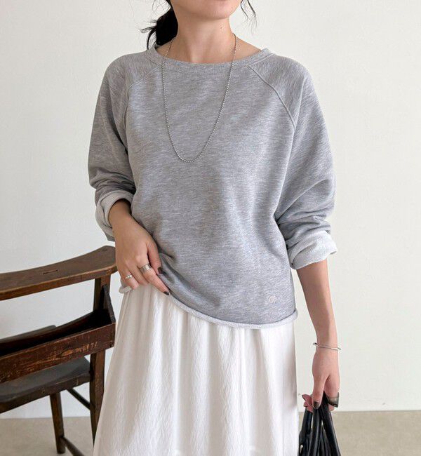 fredy emue「ミニ裏毛クロップドスウェットプルオーバー」|スウェット・ジャージ|