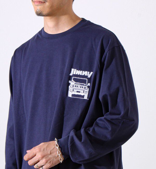 GLOSTER「【ロングセラーコラボ】ジムニー&times;GLOSTER 長袖プリントTシャツ」|Tシャツ・カットソー|