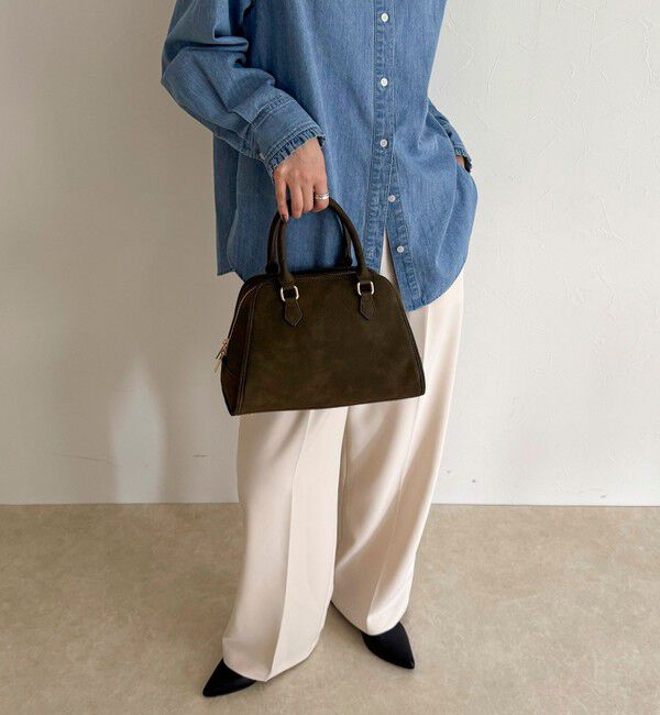 fredy emue「台形ファスナーボストンバッグ」|ショルダー・メッセンジャー|