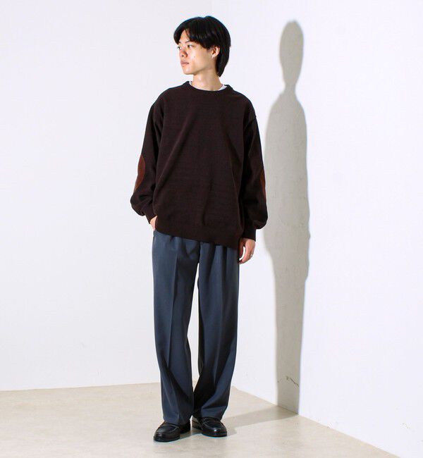 GLOSTER「【細すぎず太すぎない絶妙バランス】TRストレッチ ミディアムストレートパンツ」|チノ|