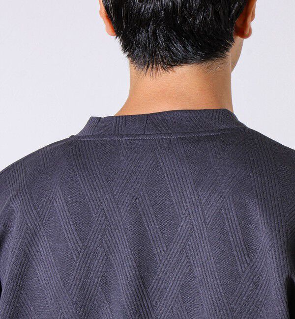 GLOSTER「【カーディガン＋ロンT セットアイテム】ふくれジャガード カーデアンサンブル」|カーディガン|