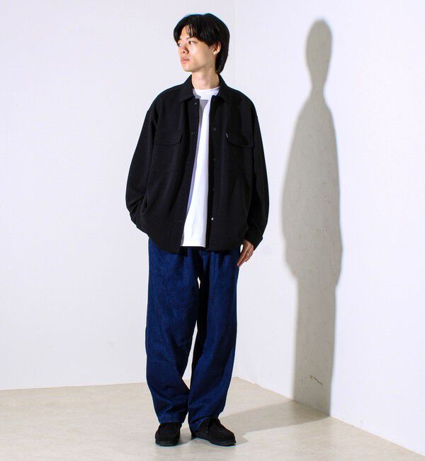 GLOSTER「【晩夏から秋本番まで活躍】ドライリップル フラップポケットシャツ」|シャツ・ブラウス|