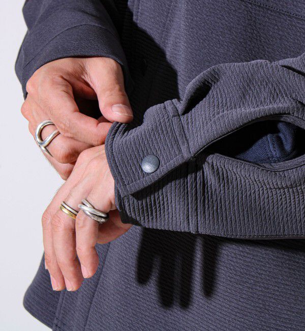 GLOSTER「【晩夏から秋本番まで活躍】ドライリップル フラップポケットシャツ」|シャツ・ブラウス|