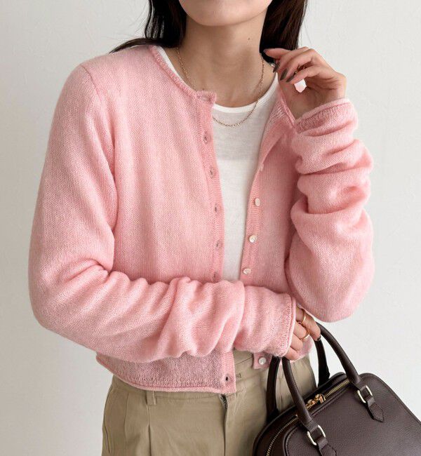 fredy emue「モヘヤ混ビスチェカーディガン」|カーディガン|