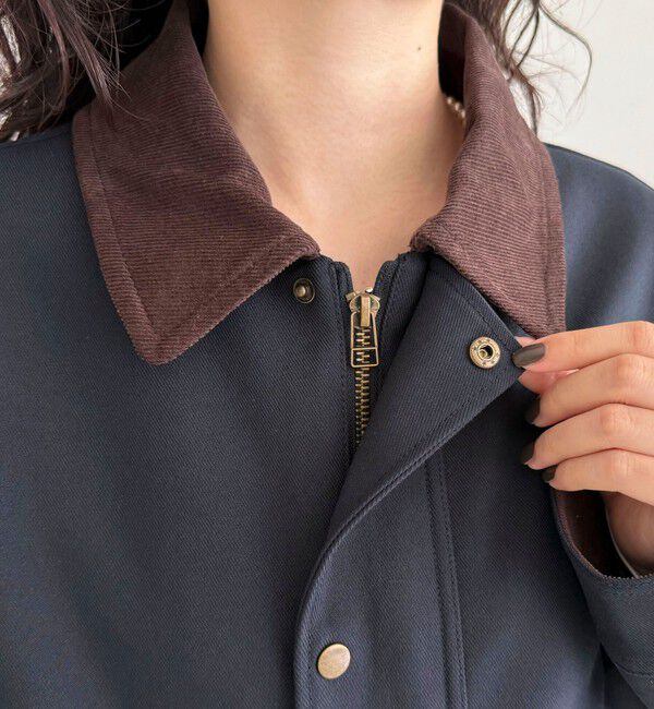 fredy emue「ツイルカバーオール」|ブルゾン・スタジャン|