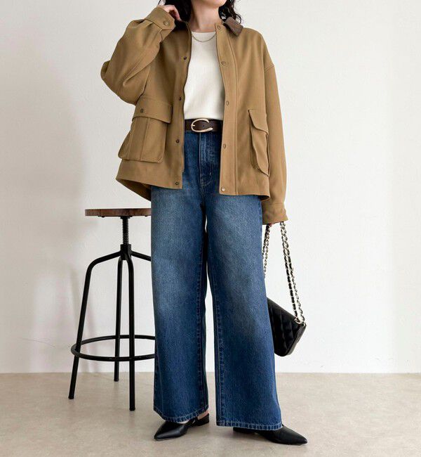 fredy emue「ツイルカバーオール」|ブルゾン・スタジャン|